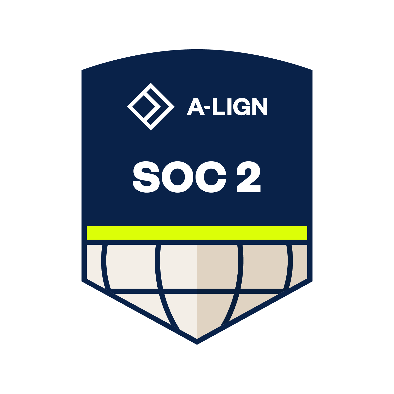 A LIGN badge SOC 2