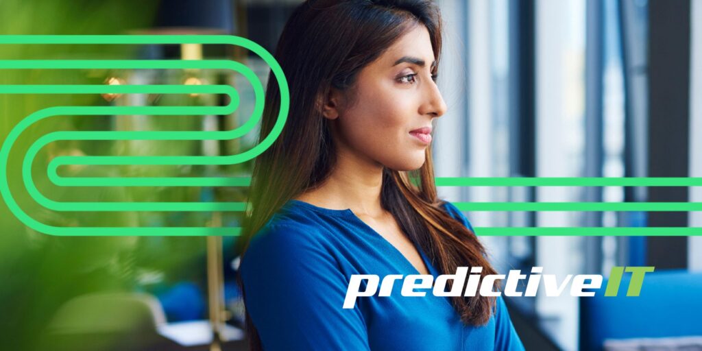 "Professional businesswoman representing predictiveIT proactive IT solutions and modern business technology services"